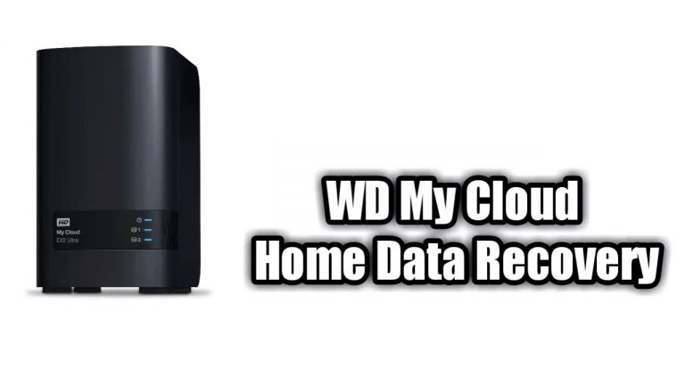 WD My Cloud Home Data Recovery